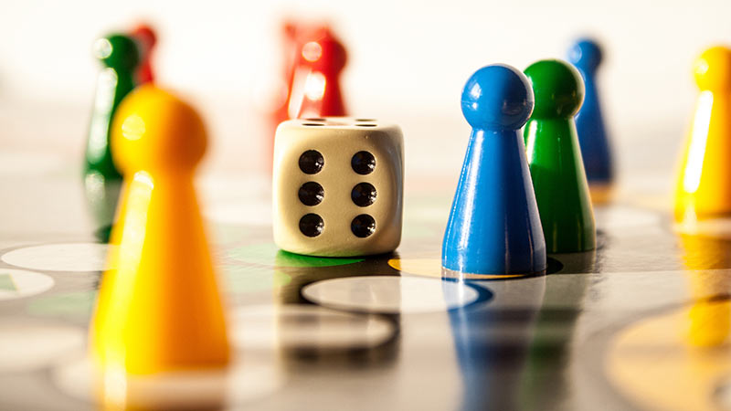 Spiel Ärgere dich nicht mit Würfel