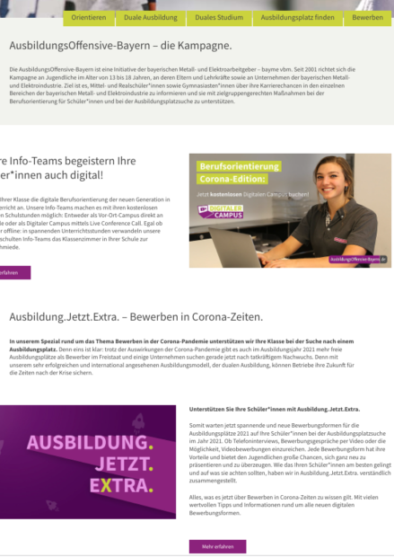 Ausbildungsoffensive Bayern