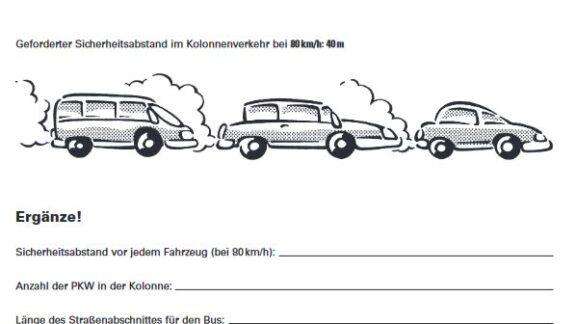 Arbeitsblatt: Energieverbrauch und Flächenbedarf im Straßenverkehr Energieverbrauch-PKw