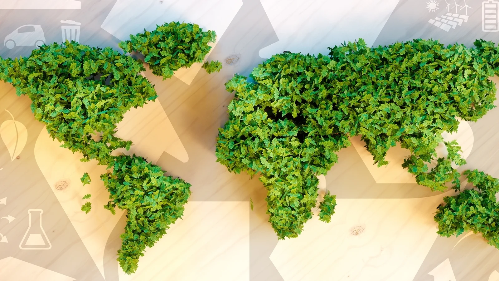 Nachhaltiges Weltkonzept