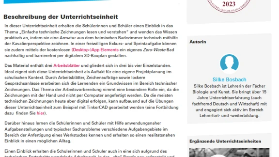 Linktipp: Technische Zeichnungen - Handwerk macht Schule Grafik-UE-technische-Zeichnungen