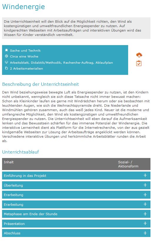 Abbildung des Materials.