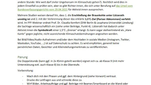 Abbildung des Materials.