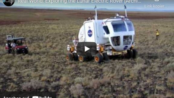 Foto eines Youtube Videos über das Lunar Mobil.