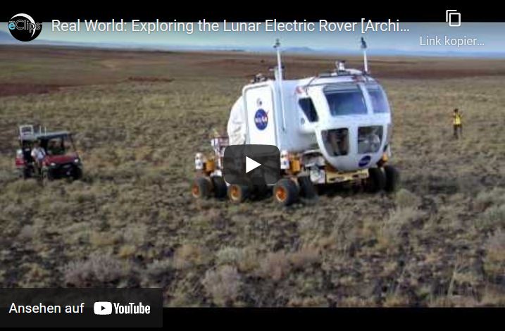 Foto eines Youtube Videos über das Lunar Mobil.