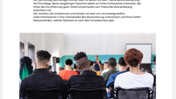 Linktipp: Einstieg – Berufsorientierung und Bewerbung Webseite: Einstieg