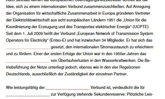 Arbeitsblatt: Investitionen in Erneuerbare Energien versorgungssicherheit